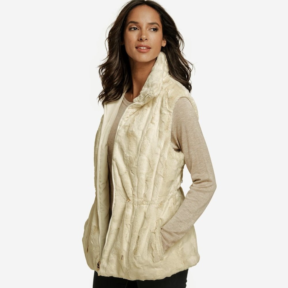 Johnson & Murphy | Faux Fur | Reversible Vest | Size: XL